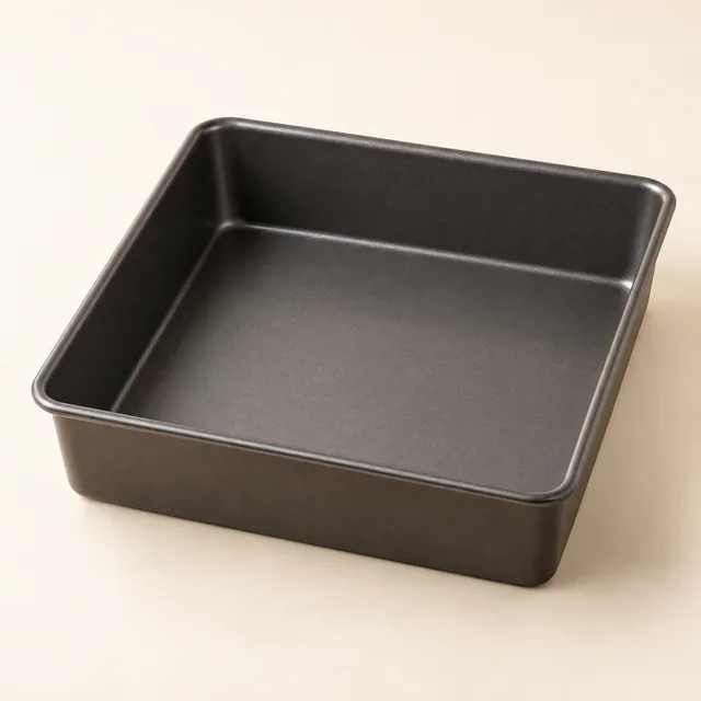 Eigene Illustration: Quadratische Backform für Brownies