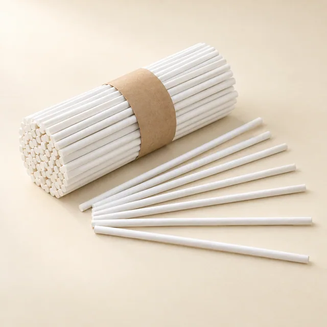 Eigene Illustration: Weiße Stiele für Cake-Pops