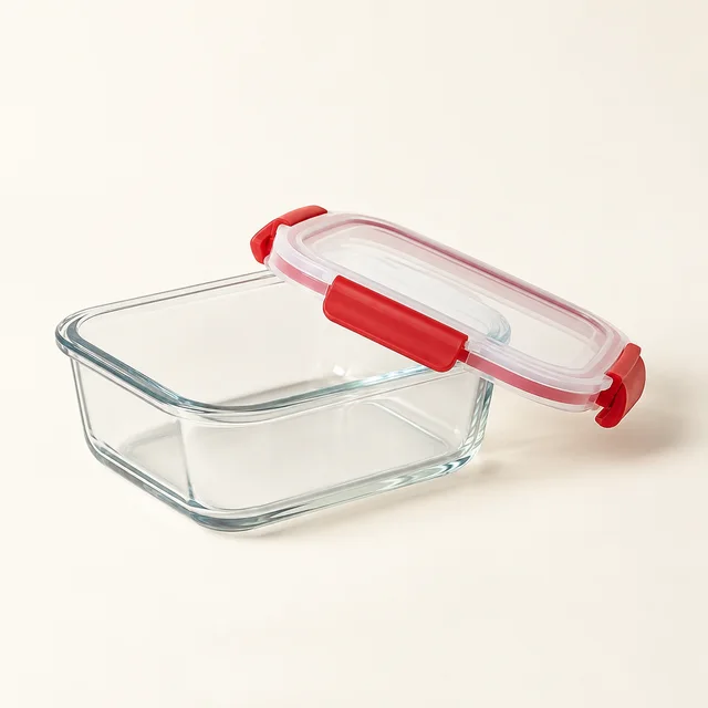 Eigene Illustration: EMSA Clip & Close Glasdose 1,3 l, rechteckig