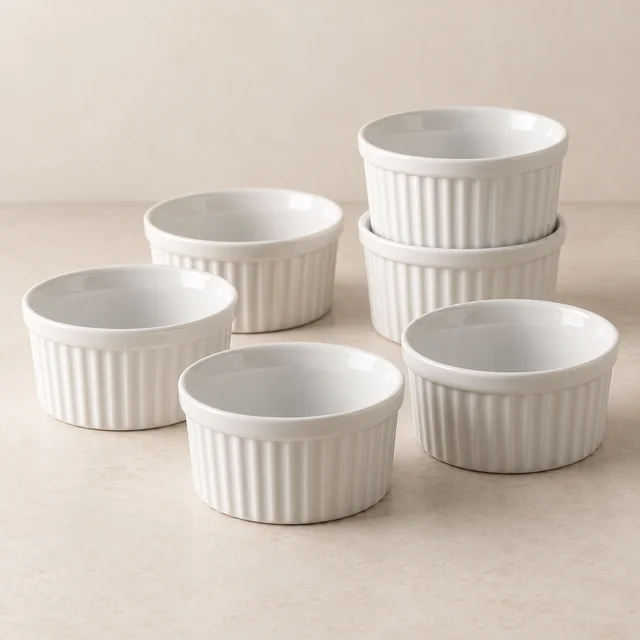 Eigene Illustration: Ramekin Souffléförmchen, 6 × 200 ml