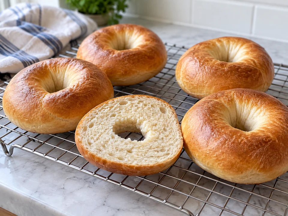 Backen und auskühlen lassen