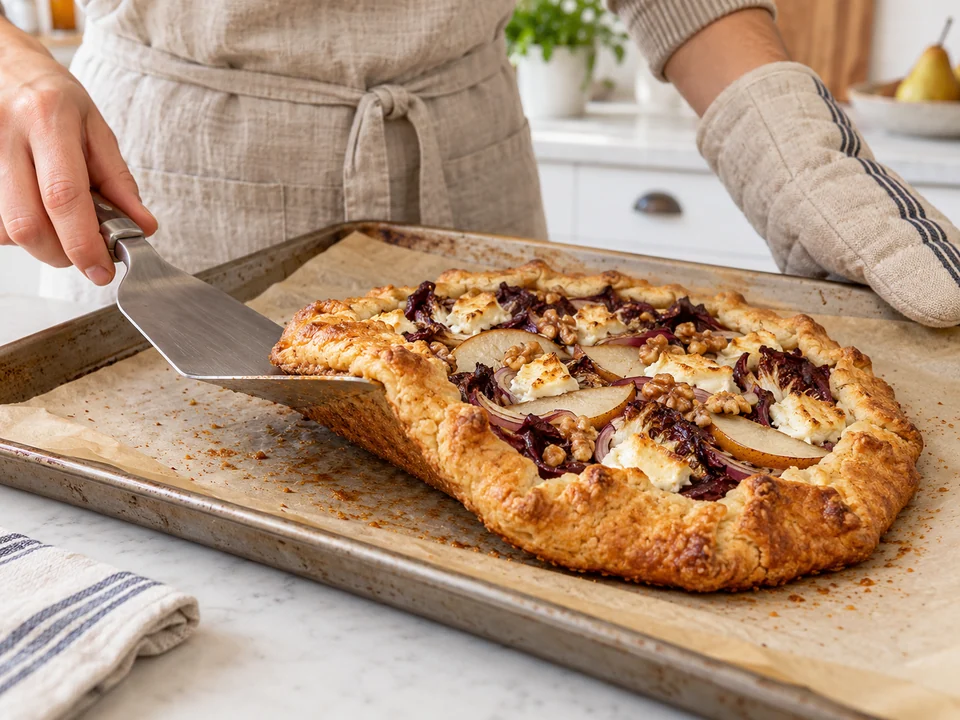 Bis zum knusprigen Boden backen
