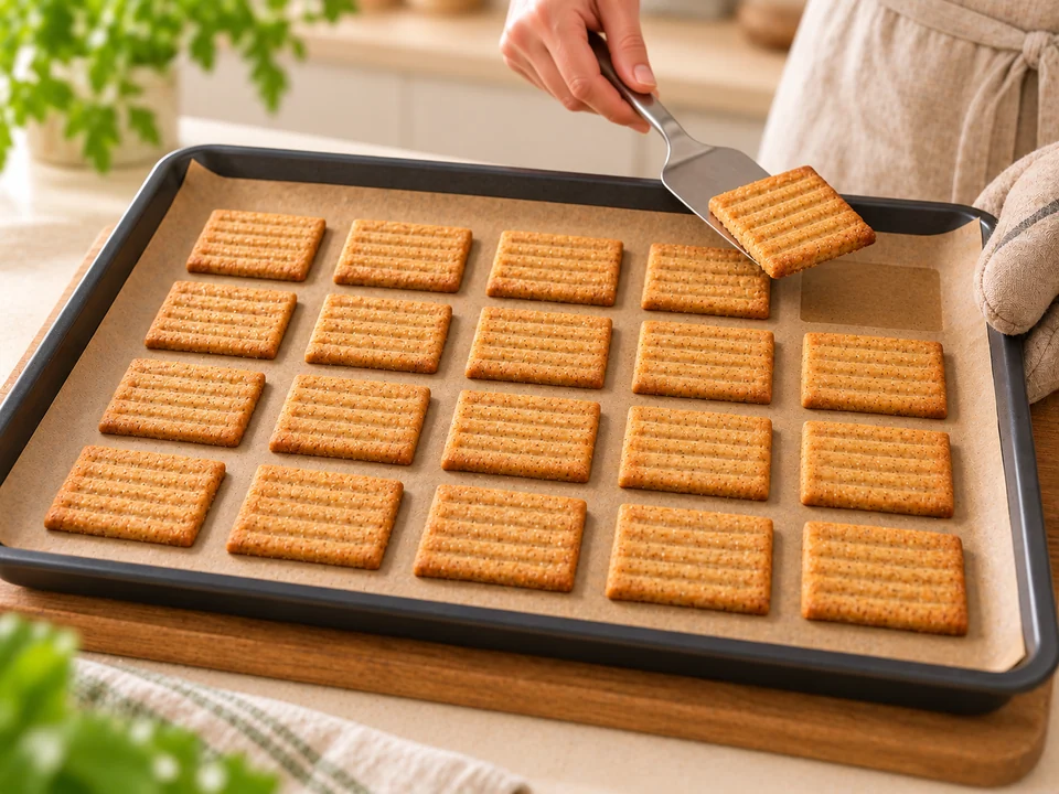 Bleche einzeln knusprig backen
