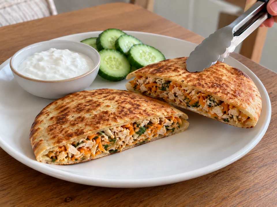 Vollständige Portionen servieren