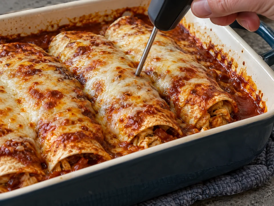 Enchiladas überbacken