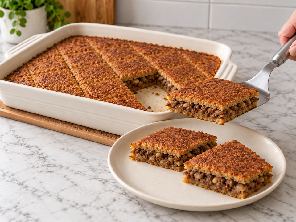 Ruhen lassen und portionieren