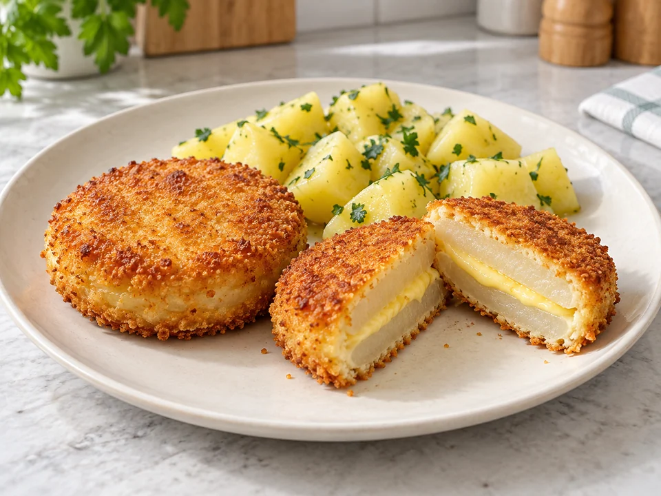 Kartoffeln vollenden und portionieren