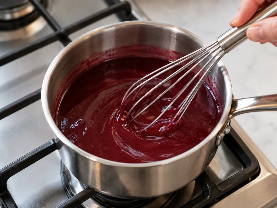 Granatapfelsauce kochen