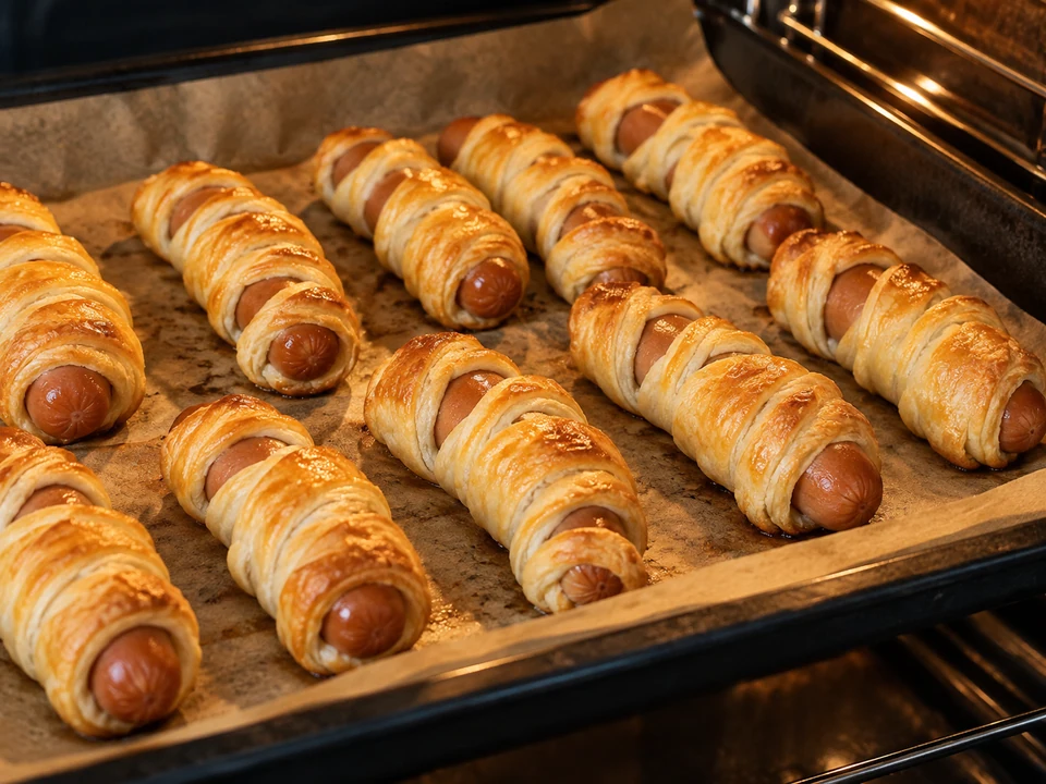 Goldbraun backen