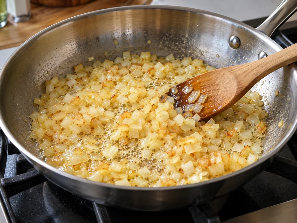 Butterzwiebeln vorbereiten