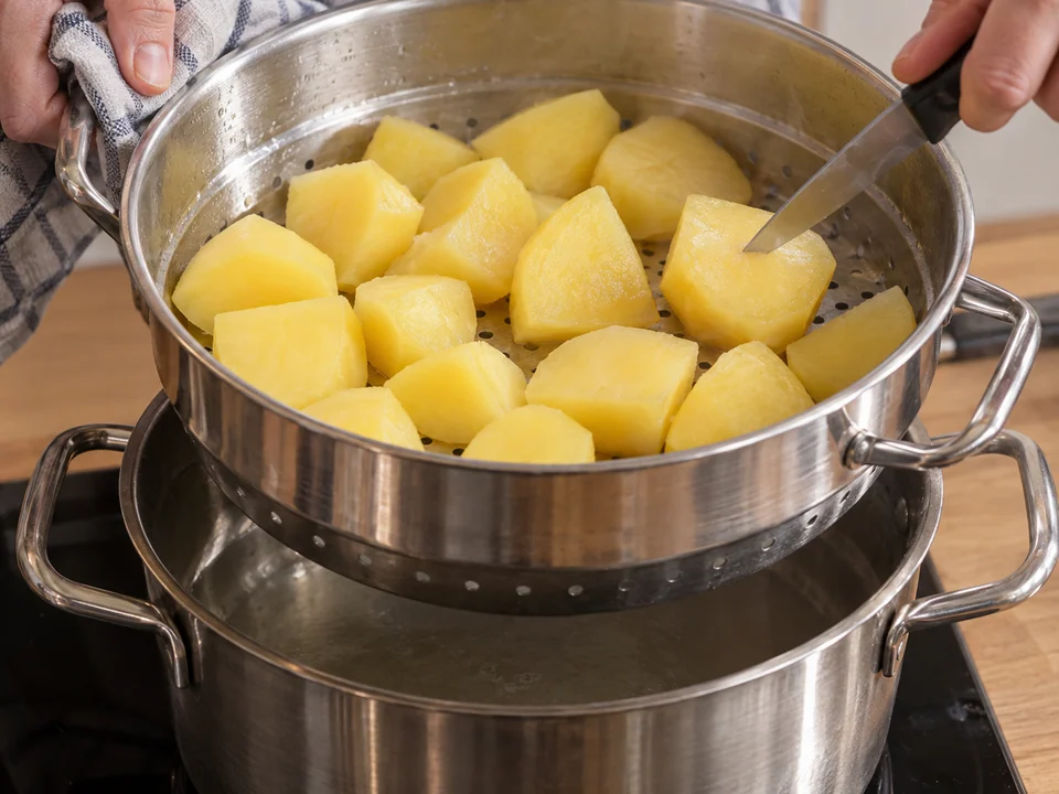 Kartoffeln dämpfen