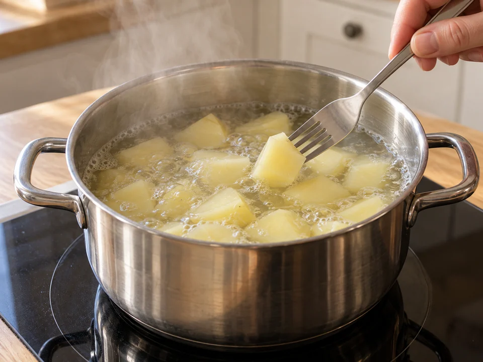 Kartoffeln gar kochen