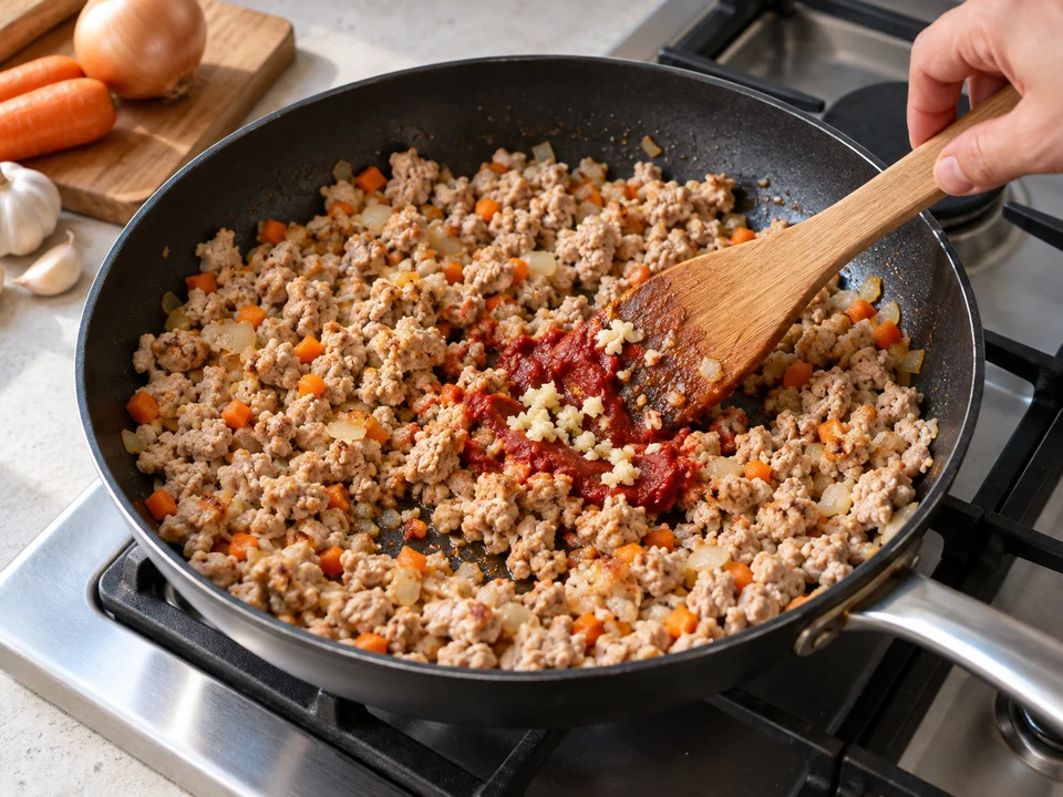 Putenbrusthack bräunen