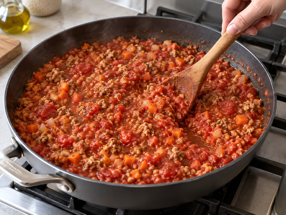 Ragout einkochen